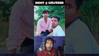 Bhoot 👻👻 Girlfriend in Free Fire 🤯🤯 #shorts Amit FF Comedy l Swasti Reacts