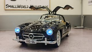 R$219,00MINIATURA VINTAGE 1936 Mercedes 300SL ESCALA 1:24  original.#mercedes#vintage#300s#mercedes3