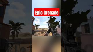 Epic grenade combat master #shorts #codm #modernwarfare #warzonemobile #warzone #bgmi