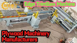 China Plywood Sizer Saw Edge Trimming Sawing Machine kenar testere makinası｜Hummingbird machinery