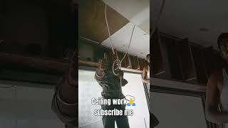 Plywood ! Ceiling plywood installation ! #home #youtubeshorts #shortsfeed #shortvideo #shortsviral