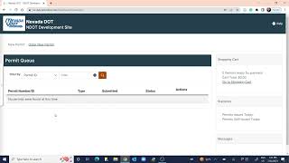 Nevada DOT Overdimensional Permitting System - Creating an Account