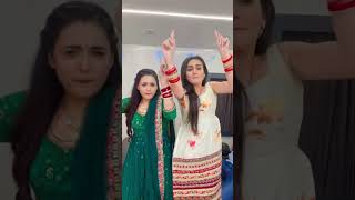 Sasural Simar Ka 2 BTS Simar & Reema Funny Video shorts