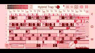 #hybridtrap #bandpass #trap Collab M-BEATZ feat. ls1350man and Fudouz.(mobile daw producers)