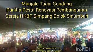 Manjalo Tuani Gondang|Panitia Pesta Renovasi Pembangunan Gereja HKBP Simpang Dolok Sinumbah