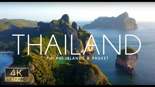 Thailand 4K Long Video of Phi Phi Islands & Phuket #shorts