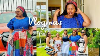 Vlogmas EP:1 | Installing my weave | travelling to KWT | Attending Mgidi | Ginsberg