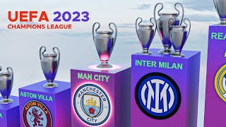 UEFA Champions League All Winners 1955-2023