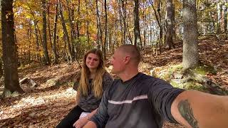 Light Painting Photography Vlog at McAfee Knob with Ultra Runner Tim Lewis.