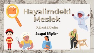 29-) 7.Sınıf Sosyal Bilgiler 5.Ünite Hayalimdeki Meslek