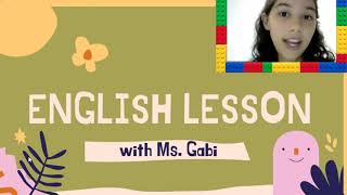 ENGLISH LESSON FOR KIDS - INGLÊS PARA CRIANÇAS - aula 01