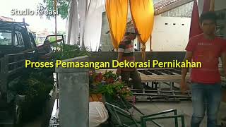 Hyperlapse Video | Proses Pemasangan Dekorasi Pernikahan