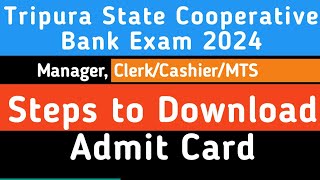 How to Download TSCB Exam Admit Card| Step by Step Process.