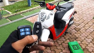 keyless paket hemat pasang dimotor honda new genio