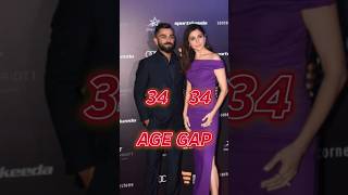 CRICKETERS WIFE REAL AGE GAP #cricketerswife #trendingshorts #viralcricketvideos