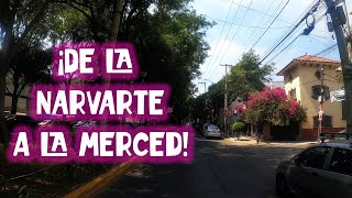 De la Narvarte a la Merced / Ida y Vuelta / #cdmx / Audio Ambiental