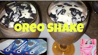 Oreo shake recipe | How to make oreo shake | yummy oreo milkshake by Muskan beauti life