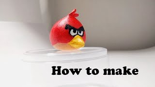 DIY How To Make Angry Bird– Clay