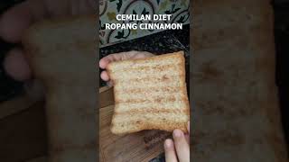 cemilan diet ROPANG CINNAMON #shorts #short #viral #diet #health @RahayuFoodbyBundaNcie