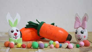 Aprenda  a fazer Lembrancinhas De páscoa recicláveis. Amazing Ideas for Recyclable Easter Favors.