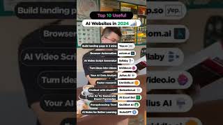 Top AI websites you need to know #ai #artificialintelligence #aitechnology