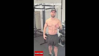 What Makes "THE BURPEE" The Best Body Weight Exercise// #shorts