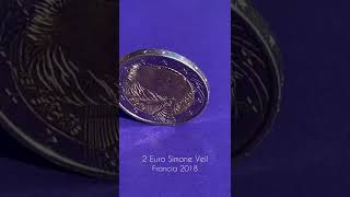 2 Euro commemorativi Francia 2018