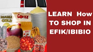 Learn how to shop in EFIK/IBIBIO language #learnefikandibibiolanguage