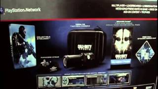 CALL OF DUTY GHOSTS Prestige edition Unboxing Part 1