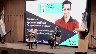 CONFERENCIA DENOMINADA  “APUESTAS EN LÍNEA: DE LA PREVENCIÓN A LA ACCIÓN”.