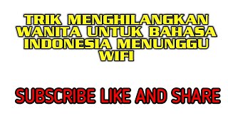 Cara menghilangkan pop up/ notifikasi "2 total menunggu wifi"