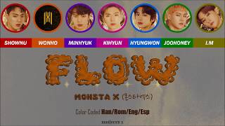 MONSTA X (몬스타엑스) - Flow (Color Coded Han/Rom/Eng/Esp Lyrics)