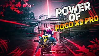 POWER OF POCO X3 PRO⚡LOW END DEVICE TO POCO X3 PRO🔥|BGMI MONTAGE  4 FINGERS + GYRO |#mrassault #bgmi