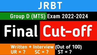 JRBT Group D (MTS): Final Cut-Off 😍