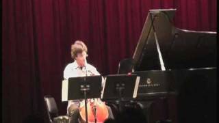 Antonio Lysy & Pascal Rogé live in NYC at Symphony Space on Sept. 2009 - part 2 out of 6.mov