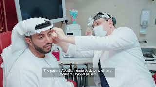 Breathing Easy Again: Abdullah's Story of Overcoming Nasal Deviation with Dr. Muhammad Jabbr