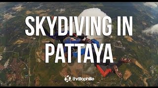 Sky Diving at Pattaya