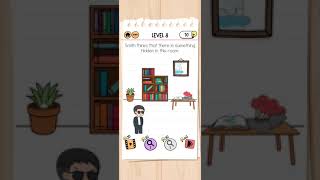 Brain Test 2 Level 8 Smith and Joe Part-1 ||Smith thinks that there is something hidden in this room