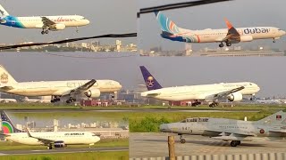 Plane landing video dhaka / Plan landing in dolipara / landing in dhaka Bangladesh