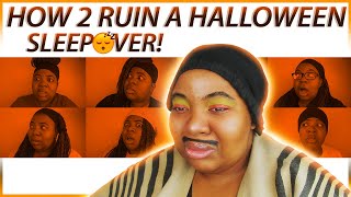 A Funny Halloween Sleepover Storytime Part 2 | Clapbacks