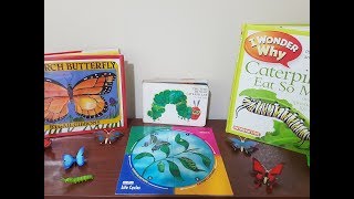 Montessori Inspired shelf activities for 4 years old