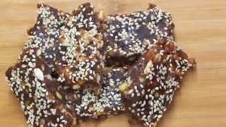 Energy Booster SUGAR-FREE bars| Protein bars recipe | Remedy for Back Pain Hair fall| Foodworldbynaz