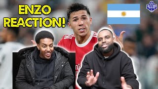 FIRST TIME REACTION ENZO FERNANDEZ! | Half A Yard Reacts