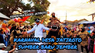 Karnaval Desa Jatiroto Sumber Baru Jember 2024