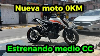 Nueva moto 🧡 nuevas experiencias 🤍 todo se puede de a poquitos 🔥 nuevo es nuevo 😜