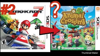 Ranking all my Nintendo 3DS games ! (RIP 3DS)