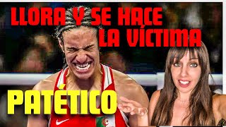 ¡TREMENDO! IMANE LLORA Y BOXEADORA HÚNGARA LO COMPARA CON DEMONIO EN OLIMPIADAS WOKE