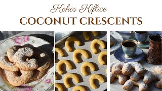 Homemade Coconut Crescents / Kokos Kiflice