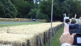 Ken Block in his Ford Mustang Hoonicorn at Goodwood Festival of Speed 2015