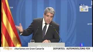 CATALUNYA INDEPENDENT - Reiteren que quedaría fora d'Europa (Notícia L'Informatiu tve1 16-04-2014)